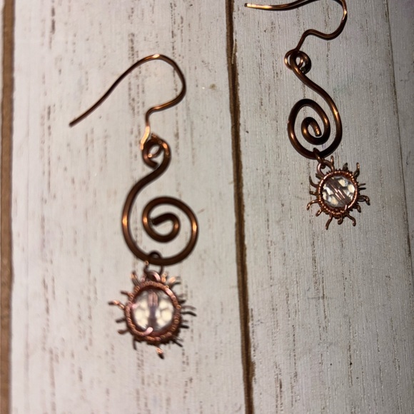 Jewelry - Elegant Spiral Gold Earrings